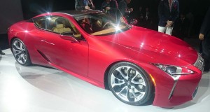 Salon de Détroit : l’attente est terminée, voici la Lexus LC 500