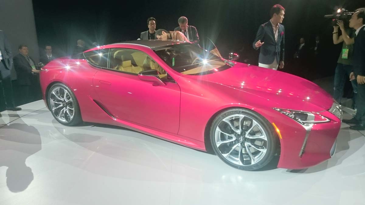 Lexus LC 500 Détroit (3)