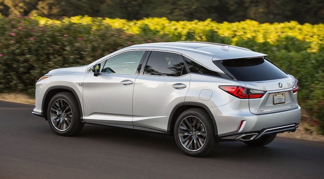 Lexus RX450h F-Sport 2016-9