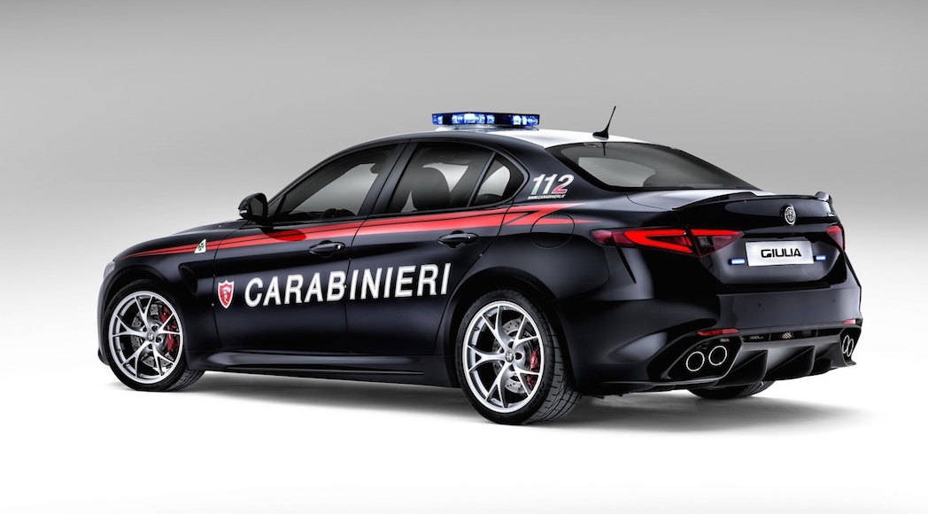 Alfa Romeo Giulia QV Police 2016