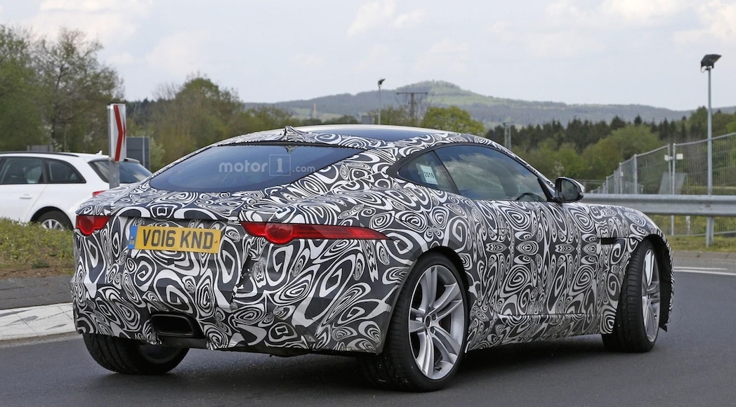 Jaguar F-Type Prototype 2017-8