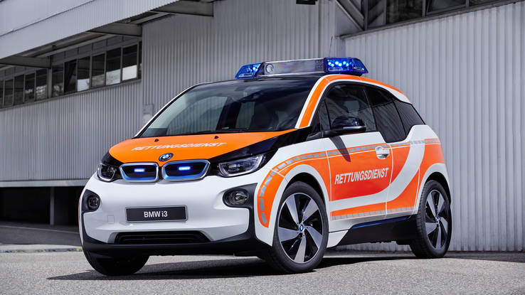 bmw i3 police