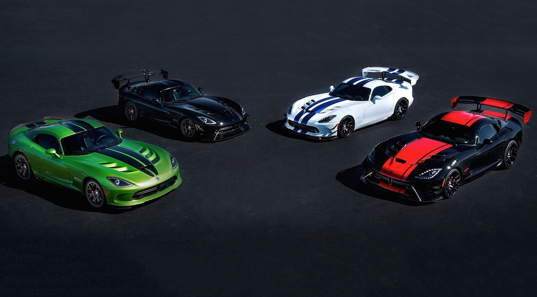 Gamme de la Dodge Viper 2017