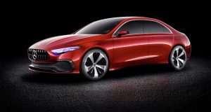 Shanghai 2017 : Mercedes-Benz A Concept Sedan : sous la CLA