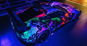 Une Corvette phosphorescente aux 24 heures du Le Mans