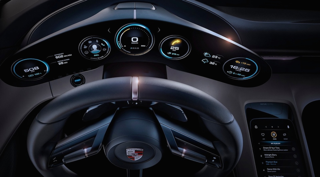 Porsche Mission E Concept 2015-6