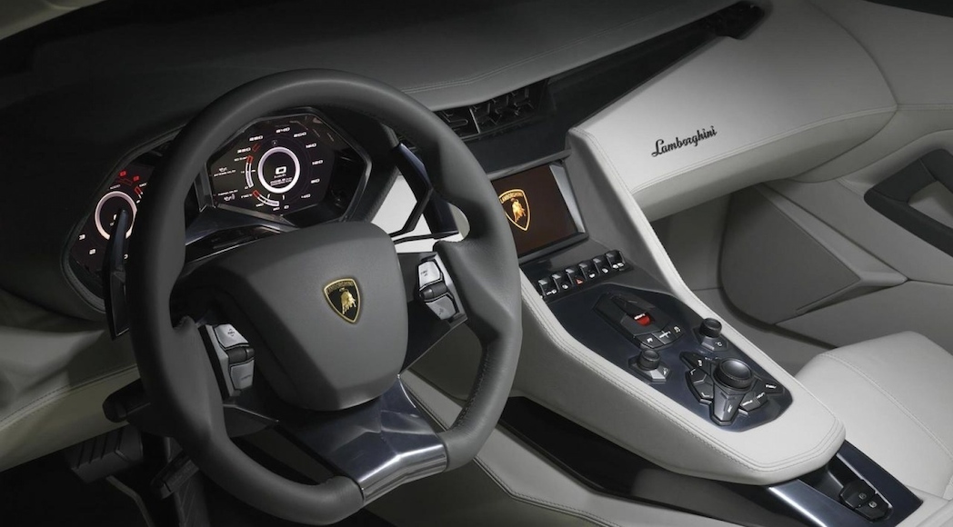 2017 Lamborghini Estoque interior design