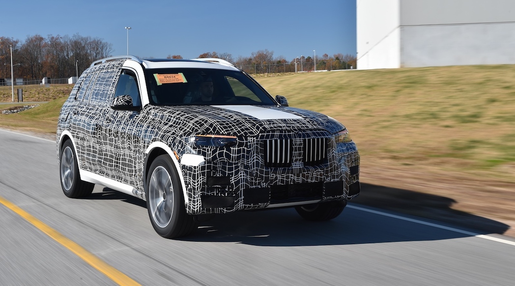 Prototype du BMW X7 2018