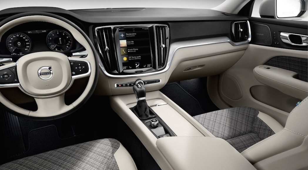 New Volvo V60 interior
