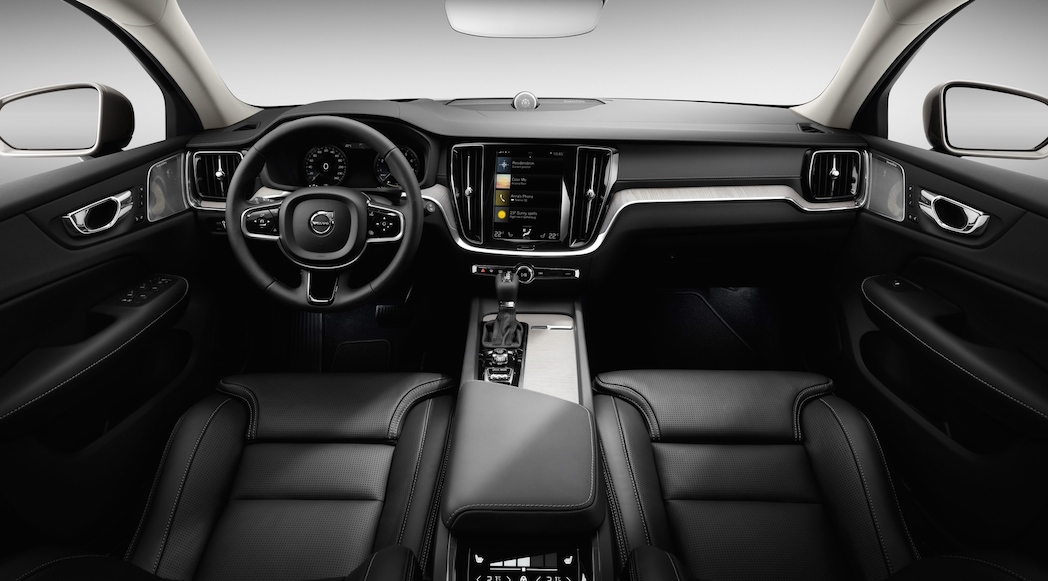 New Volvo V60 interior