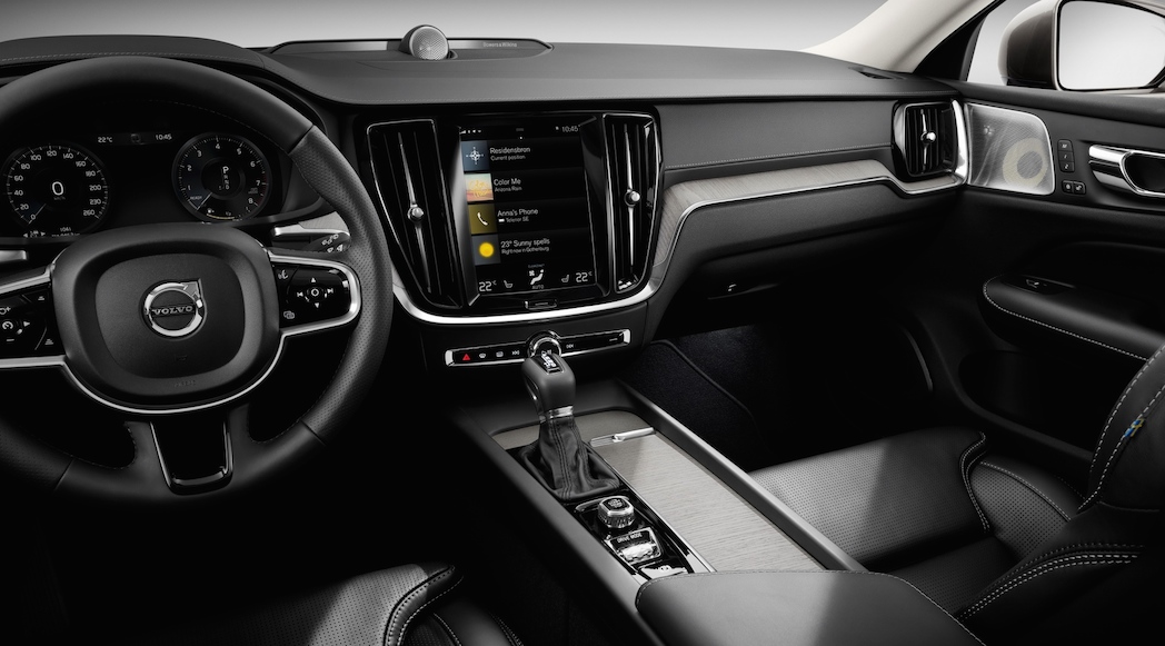 New Volvo V60 interior