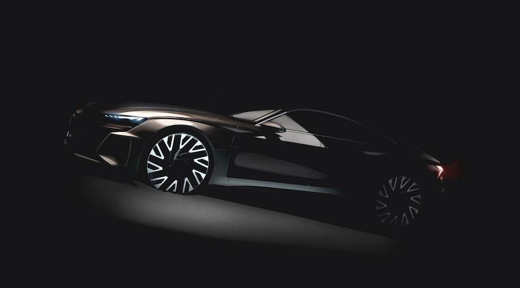 Esquisse de l'Audi e-Tron GT 2020