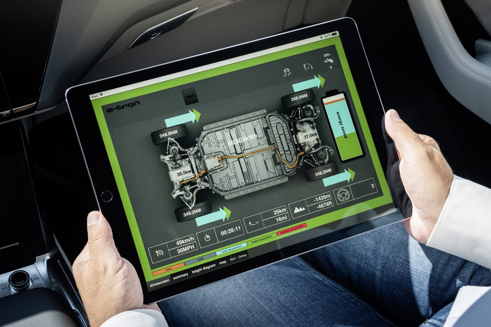 The Audi e-tron prototype