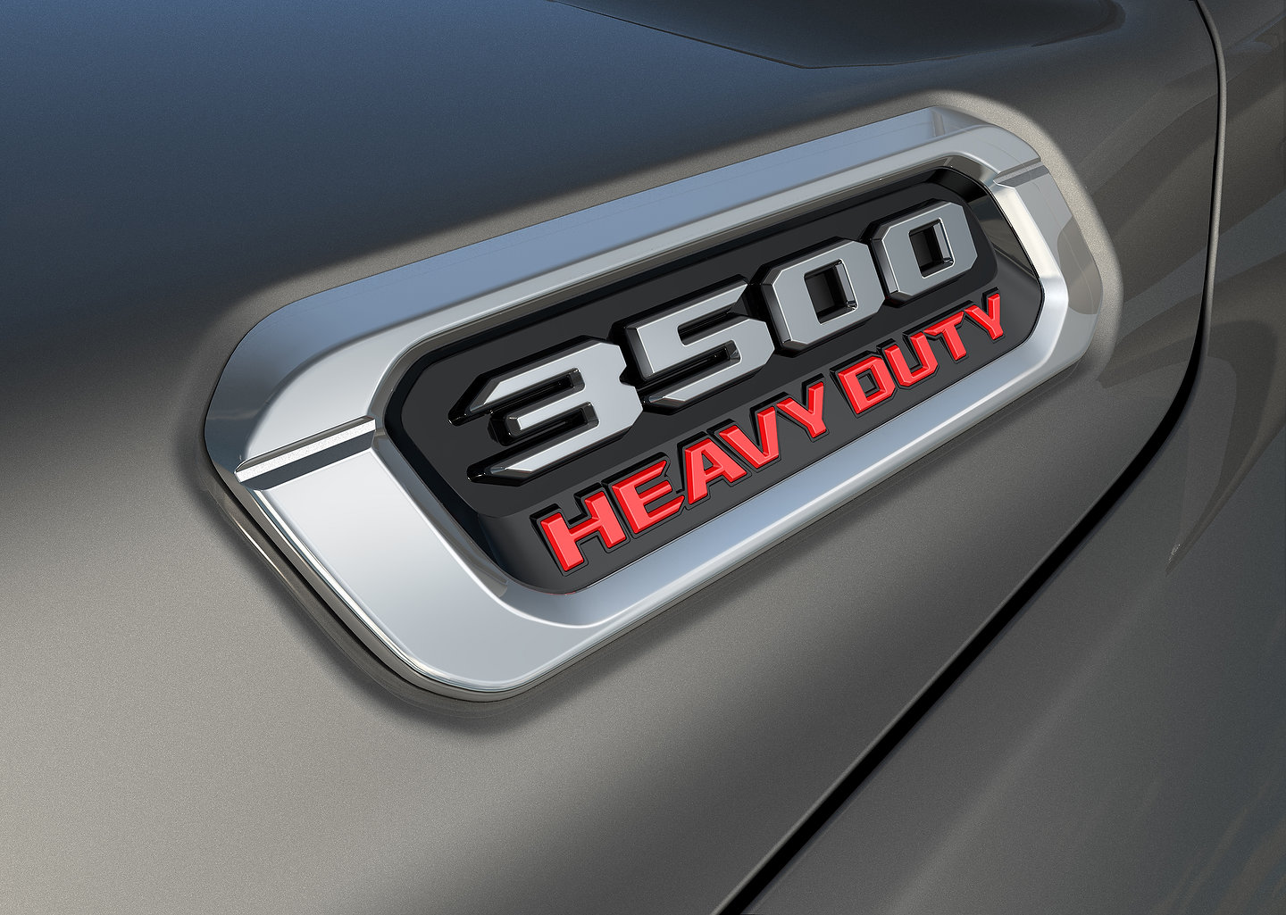 2019 Ram Heavy Duty 3500 badge