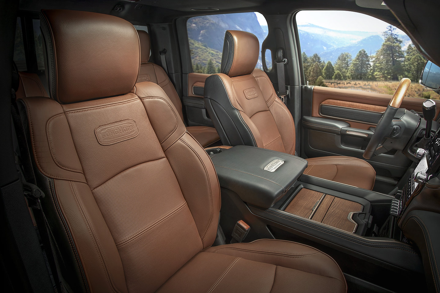 2019 Ram Heavy Duty Laramie Longhorn interior
