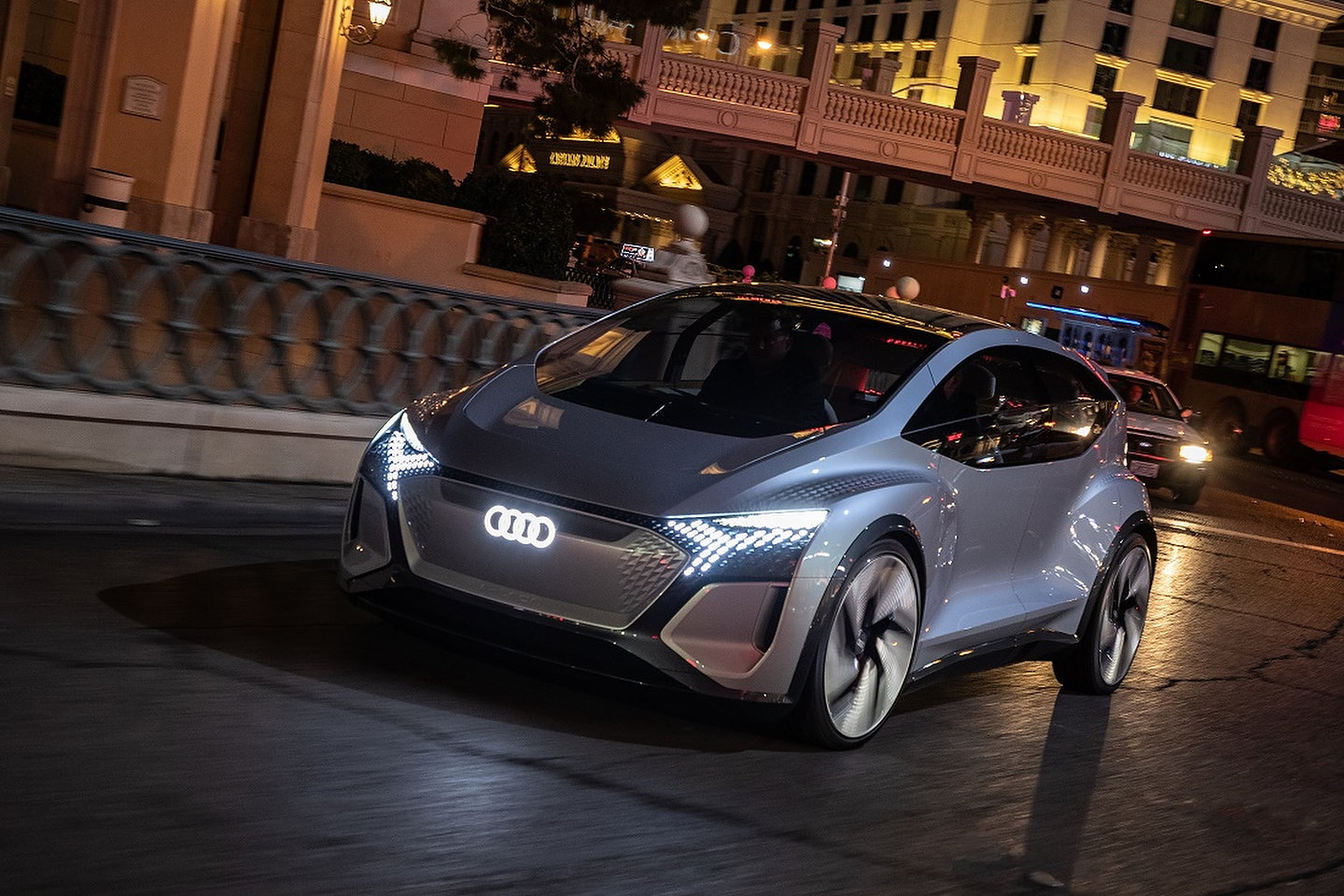 The Audi AI:ME at CES 2020