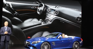 Salon de Los Angeles: quelques retouches pour la Mercedes-Benz SL 2017