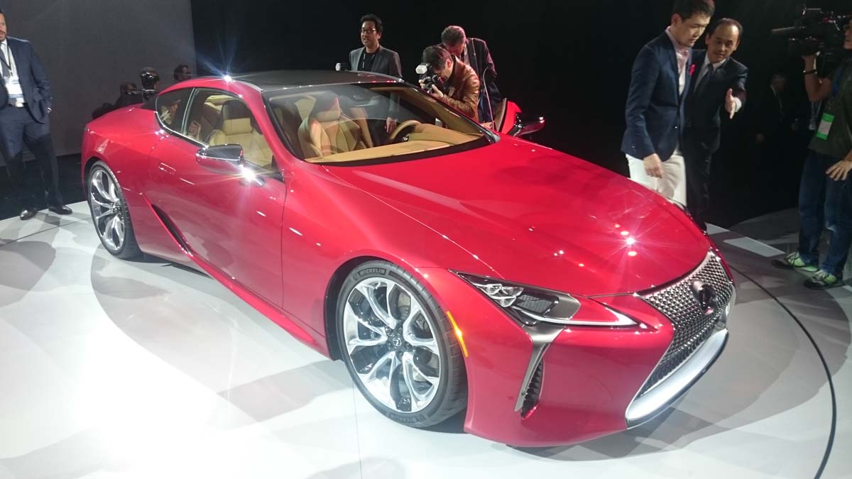 Lexus LC 500 Détroit (1)