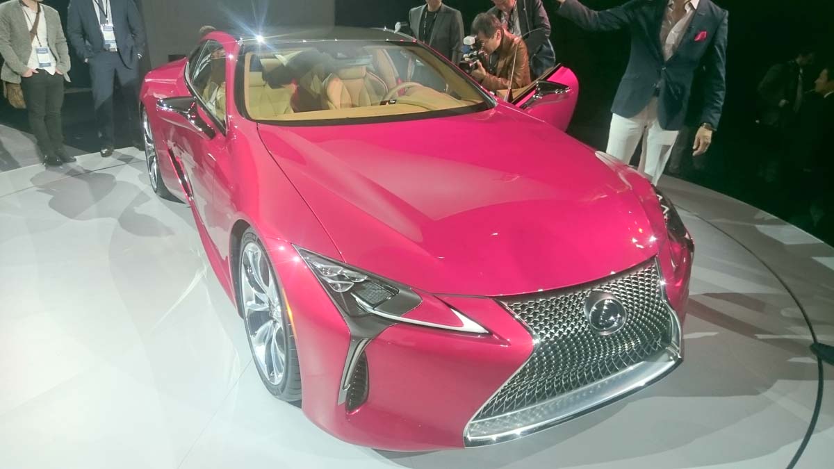 Lexus LC 500 Détroit (2)