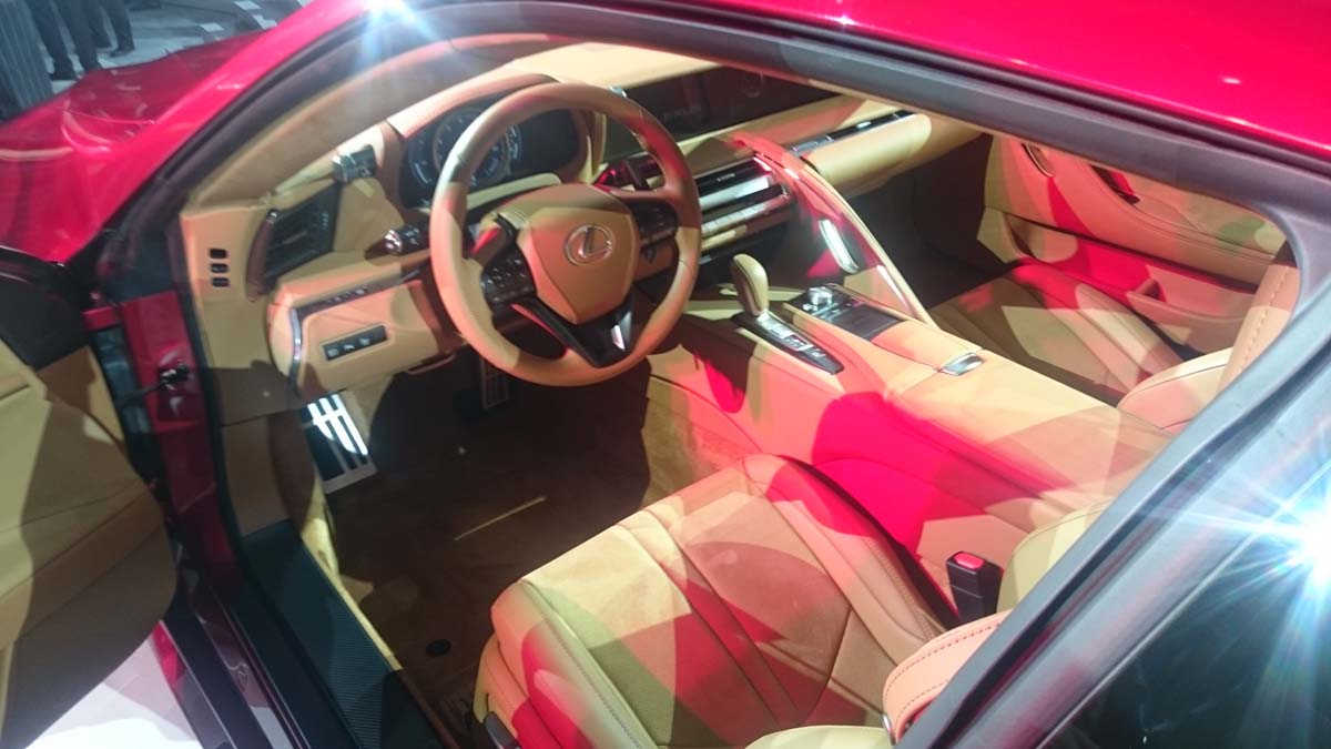 Lexus LC 500 Détroit (9)