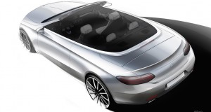 Mercedes-Benz Classe C Cabriolet 2017, le dessin