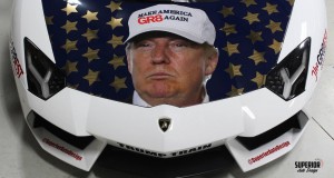 Un Lamborghini Aventador à l’image de Donald Trump!