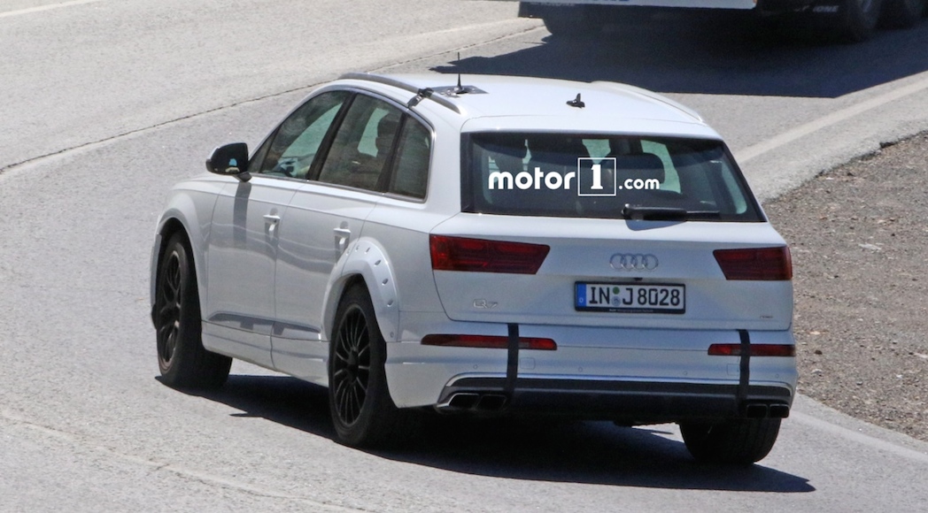 10-Audi Q8 Test Mule 2018
