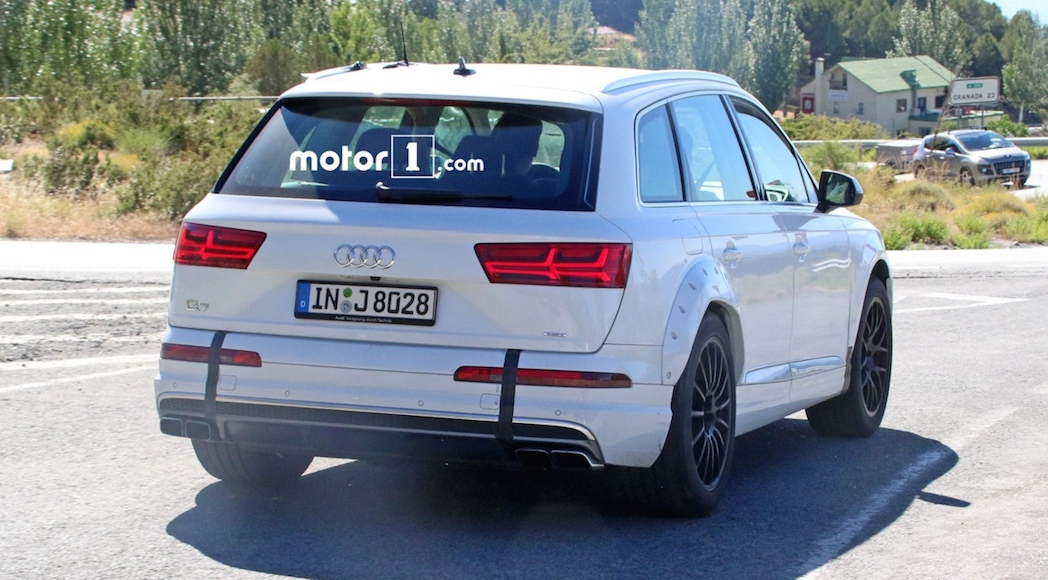 12-Audi Q8 Test Mule 2018