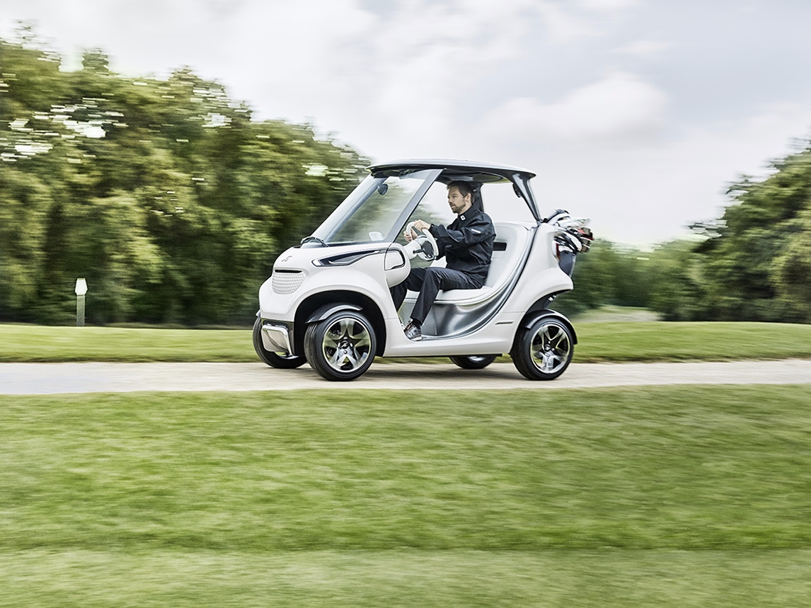 Mercedes-Benz Style Edition Garia Golf Car: Sternstunde auf dem Golfplatz