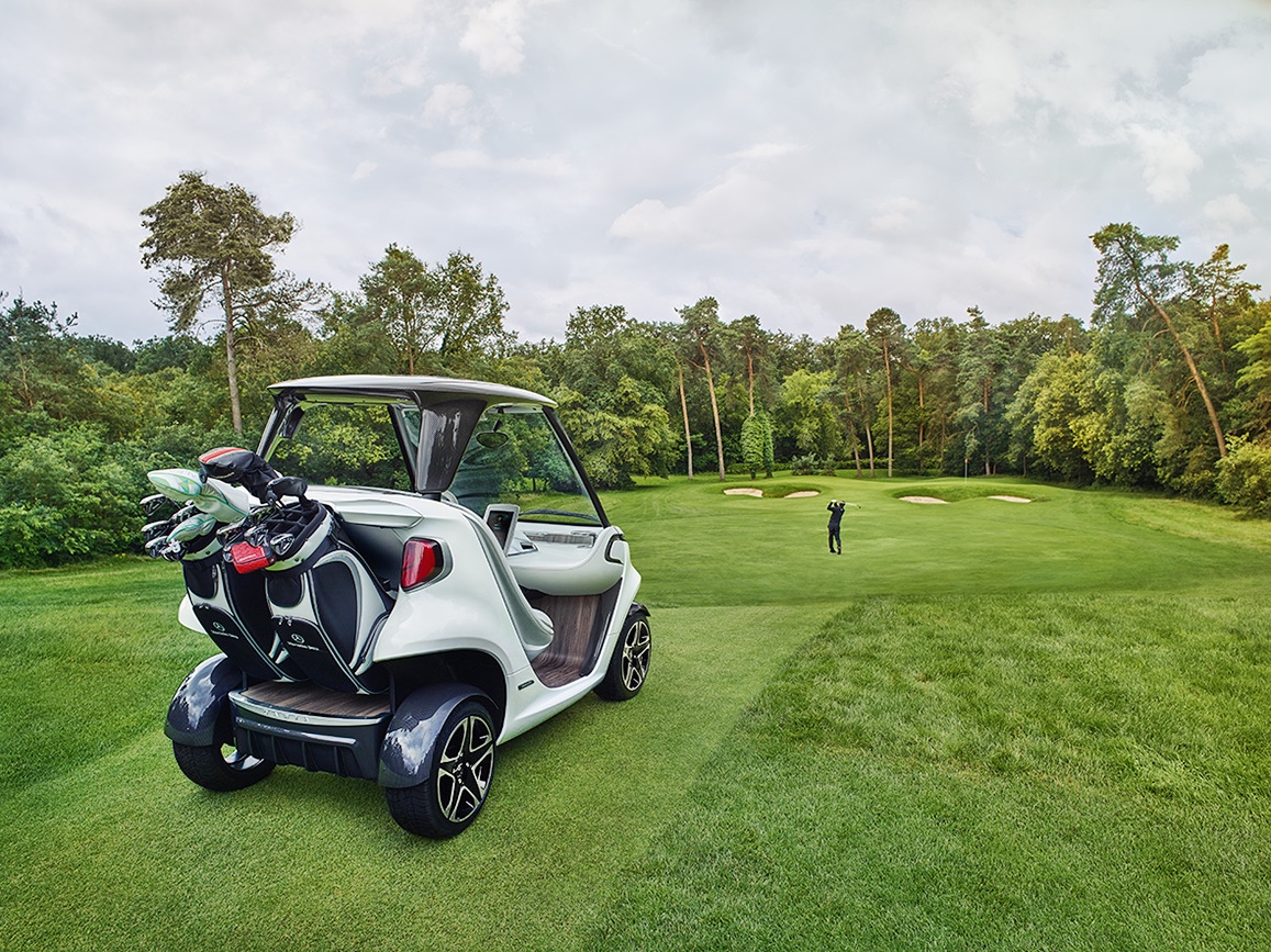 Mercedes-Benz Style Edition Garia Golf Car: Sternstunde auf dem Golfplatz