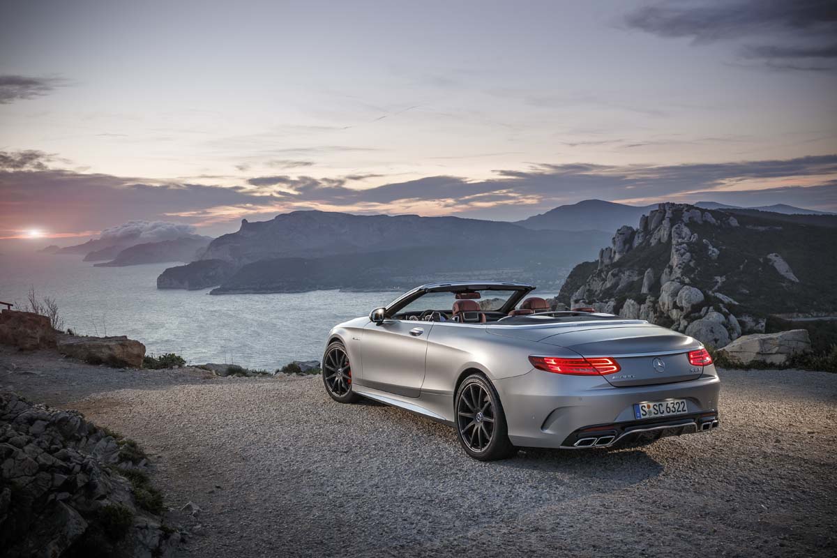 The new S-Class Cabriolet Press Test Drive, Cap-Ferrat 2016