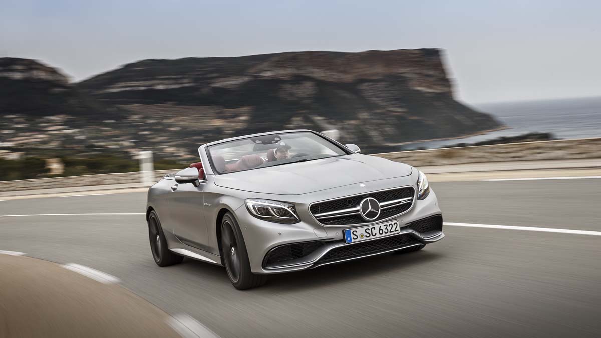The new S-Class Cabriolet Press Test Drive, Cap-Ferrat 2016