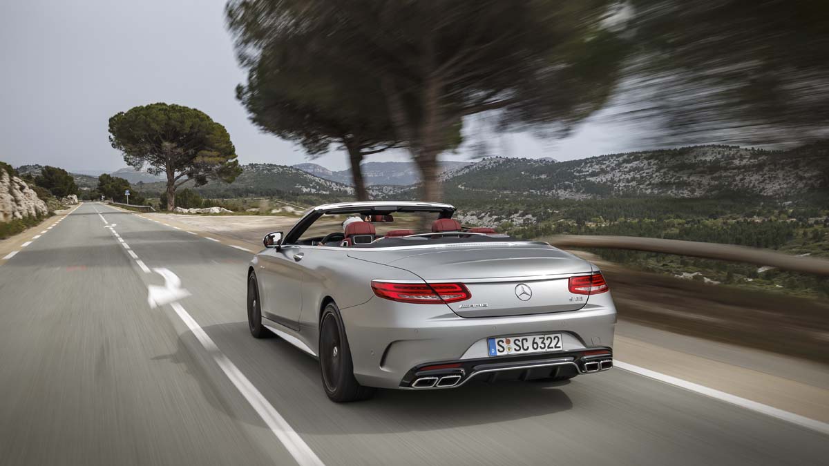 The new S-Class Cabriolet Press Test Drive, Cap-Ferrat 2016