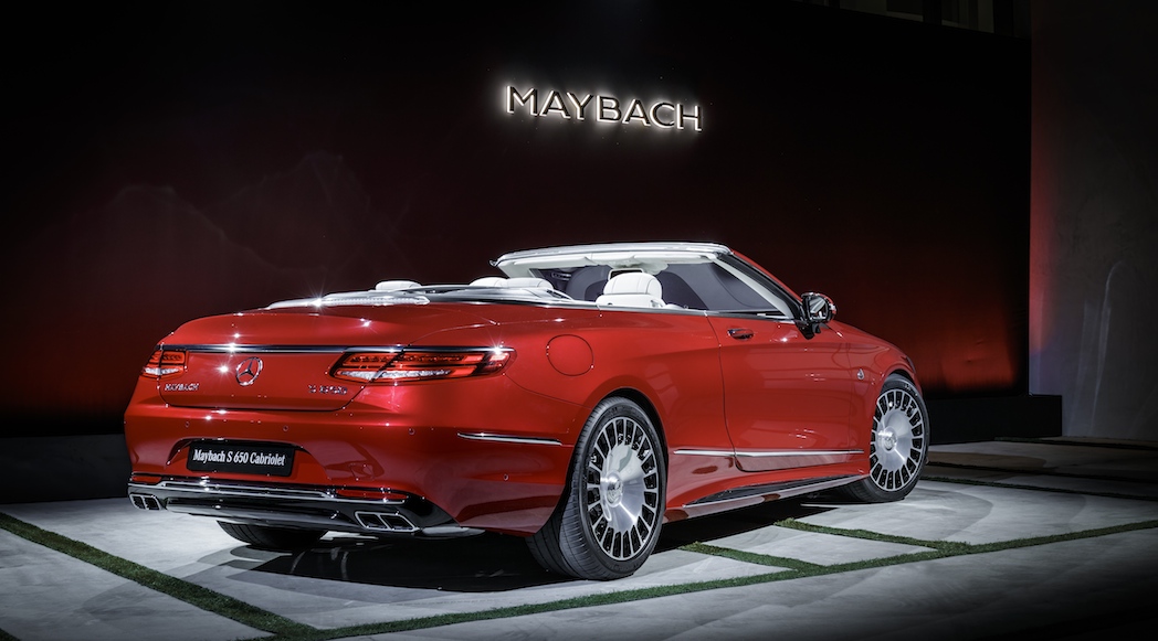 Exclusive Premiere of the Mercedes-Maybach S 650 Cabriolet, Los Angeles Auto Show 2016