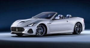 La Maserati GranCabrio 2018 se pointe à Goodwood