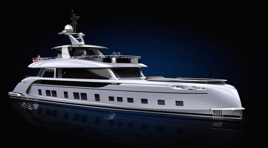 Porsche Design Dynamiq GTT 115 Hybrid Superyacht-n