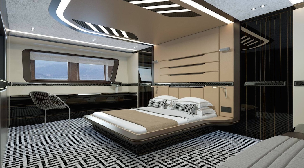 Porsche Design Dynamiq GTT 115 Hybrid Superyacht-r