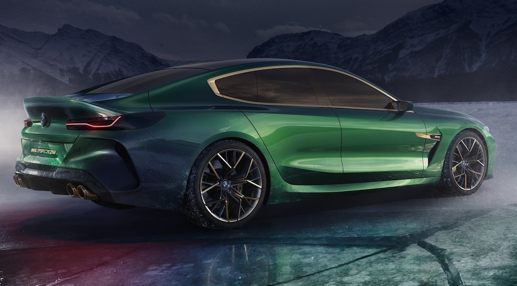 ACTUALITÉ AUTO BMW M8 Gran Coupé Concept 2018 la