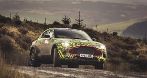 Début des tests pour l’Aston Martin DBX